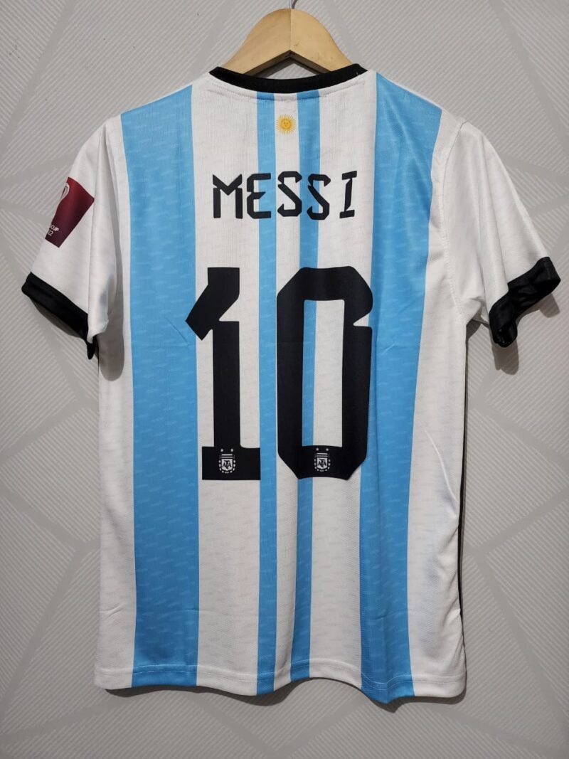 Argentina FIFA 2022 Qatar World Cup Jersey - Image 2