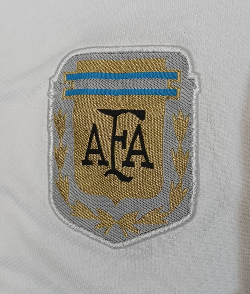 Argentina White Football Shorts - Image 2