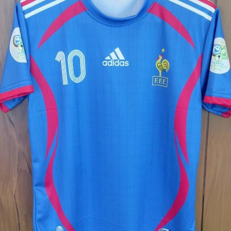 Zinedine Zidane France World Cup 2006 Jersey