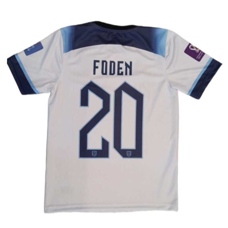 England Qatar World Cup Home Jersey - Image 2