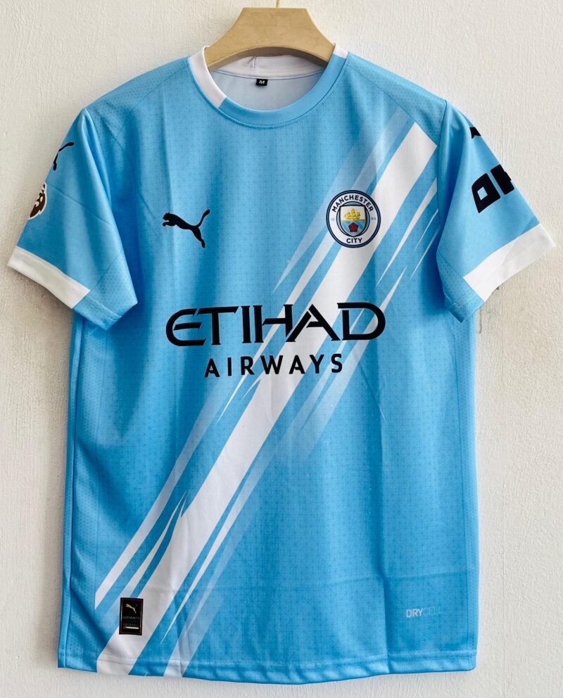 MANCHESTER CITY HOME JERSEY 2025-26 SEASON