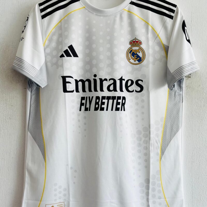 REAL MADRID FOOTBALL CLUB HOME JERSEY 2025-26